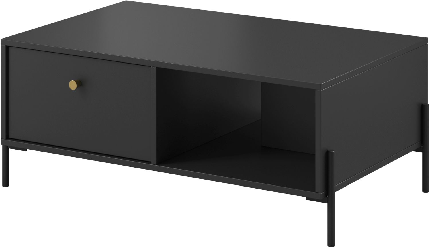 Lh-homefurniture Τραπεζάκι NOTTE ανθρακί 97x60x40cm L_NOTTE_40 Lh-homefurniture Τραπεζάκι NOTTE ανθρακί 97x60x40cm L_NOTTE_40