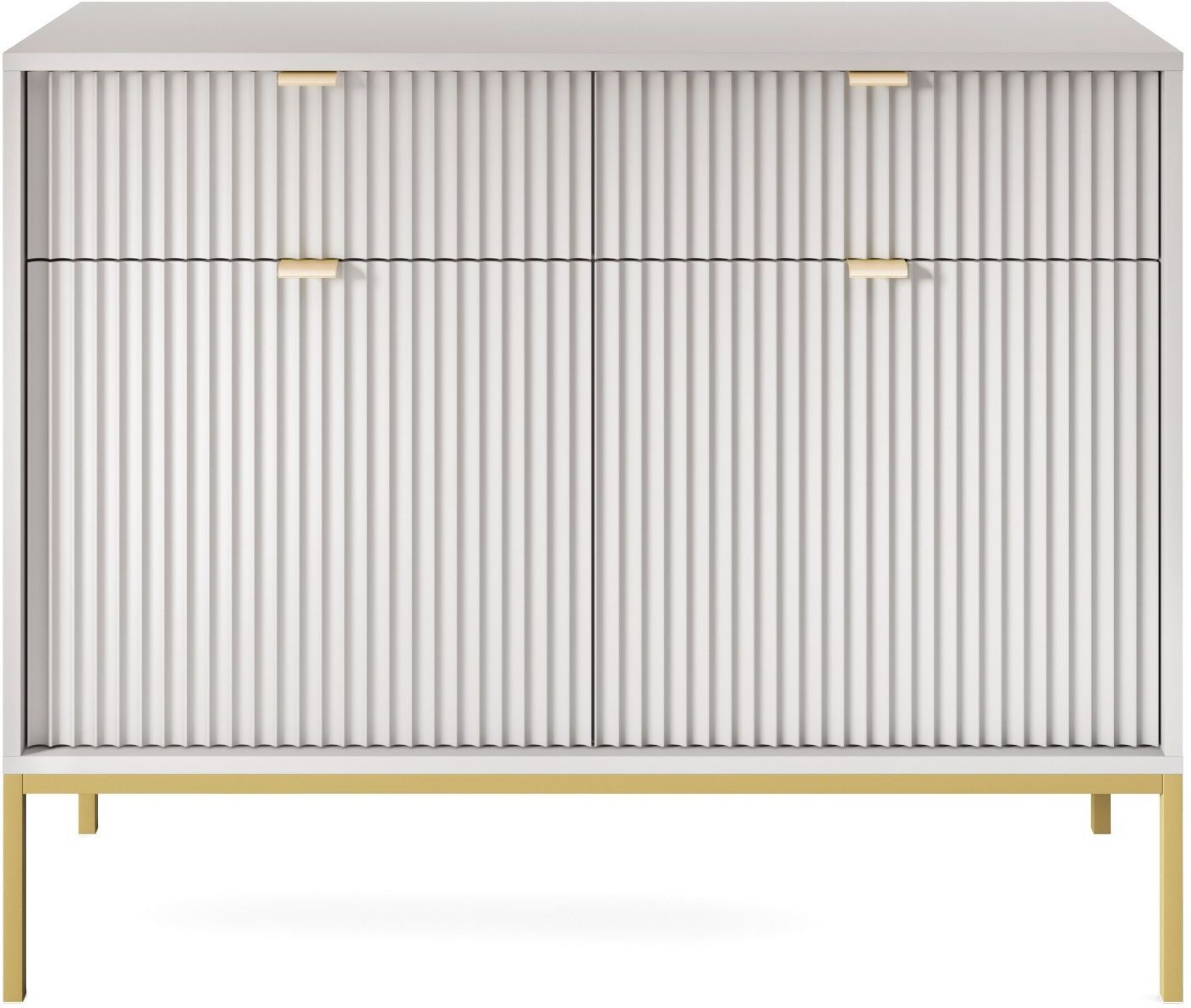 Lh-homefurniture Μπουφές Nova Γκρι + Χρυσό 104x39x83cm P_Nova_21s_SZ-g Lh-homefurniture Μπουφές Nova Γκρι + Χρυσό 104x39x83cm P_Nova_21s_SZ-g