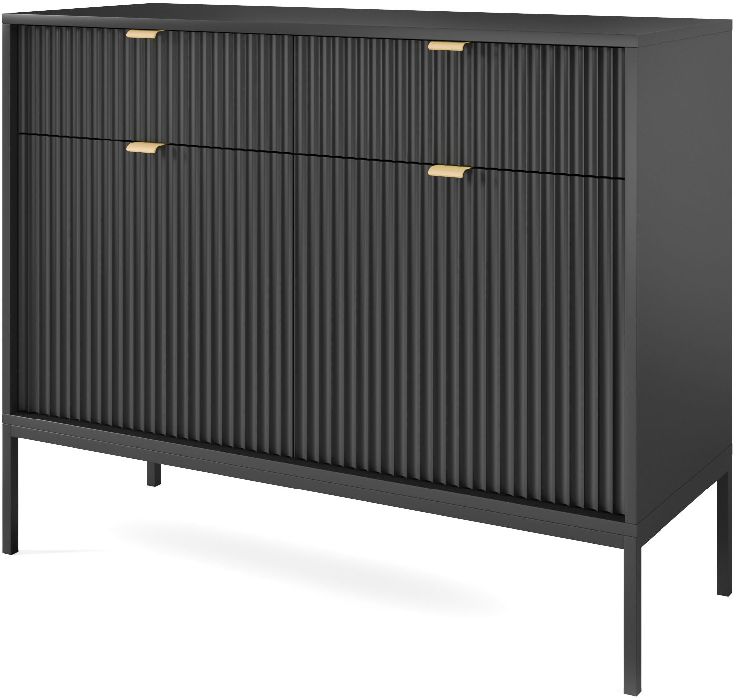 Lh-homefurniture Μπουφές Nova Ανθρακί 104x39x83cm P_Nova_21sc-b Lh-homefurniture Μπουφές Nova Ανθρακί 104x39x83cm P_Nova_21sc-b