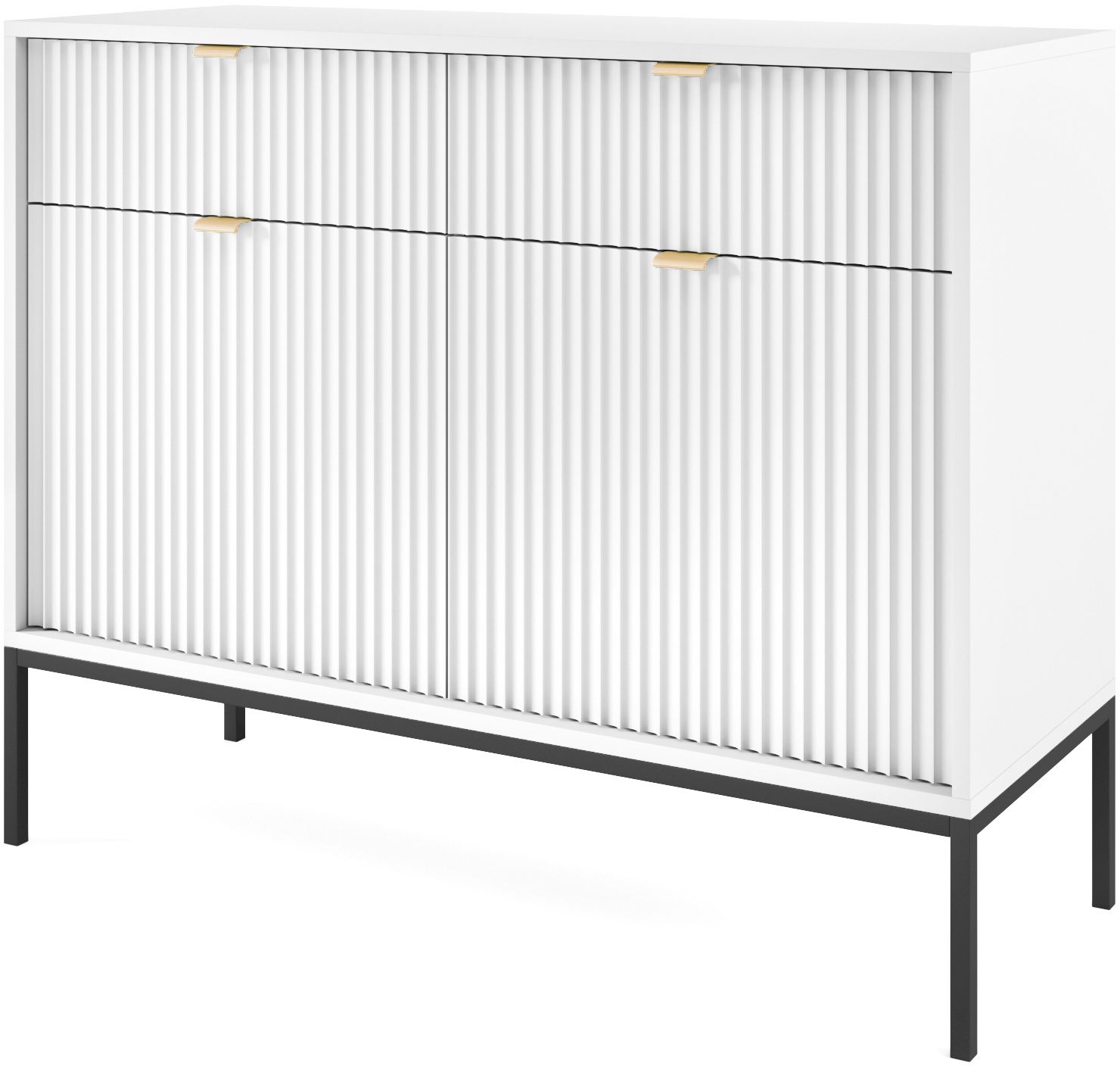 Lh-homefurniture Μπουφές Nova Λευκό 104x39x83cm P_Nova_21sw-b Lh-homefurniture Μπουφές Nova Λευκό 104x39x83cm P_Nova_21sw-b