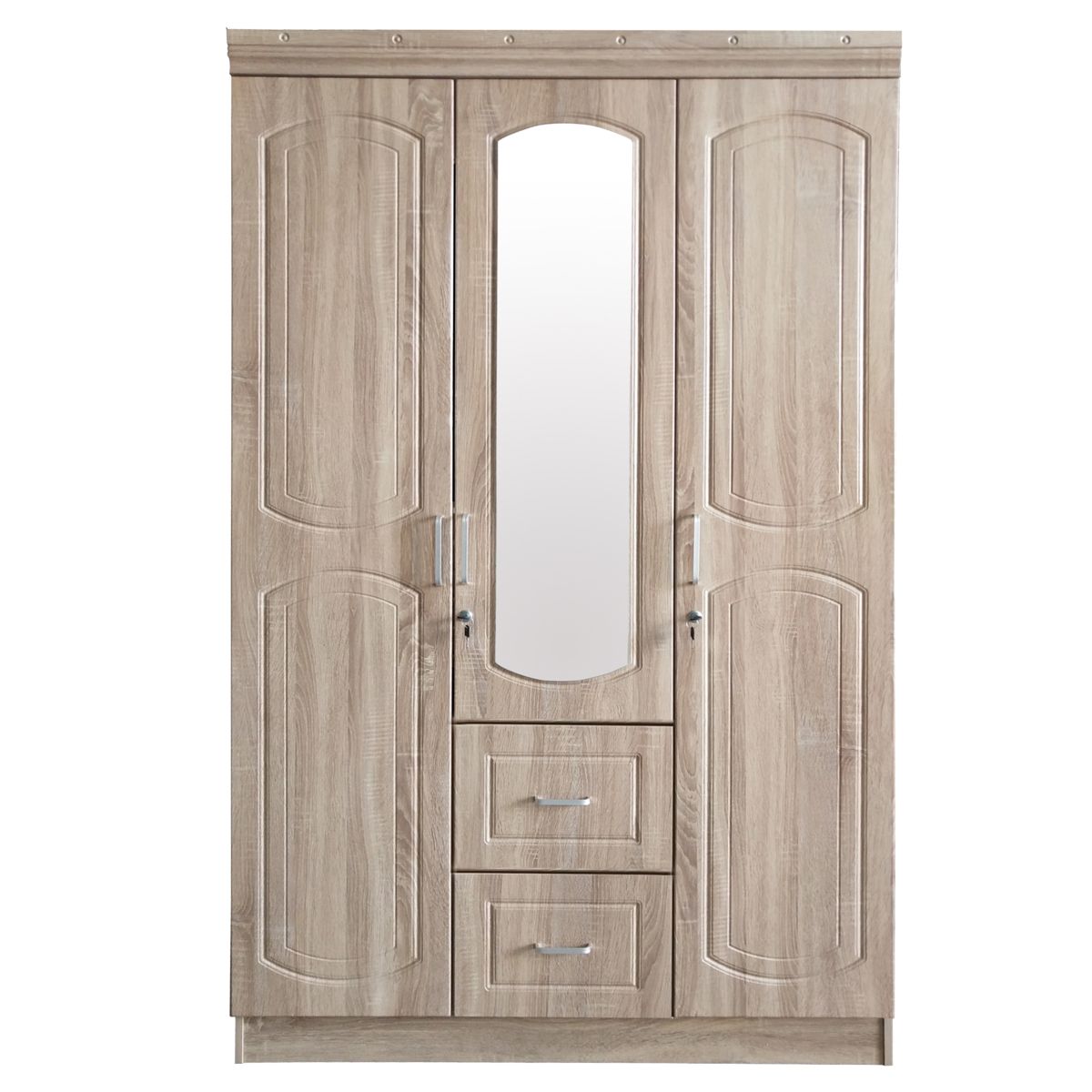 Ντουλάπα ArteLibre PROTEA Φυσικό Μοριοσανίδα 120x50x195cm Arte-14370007