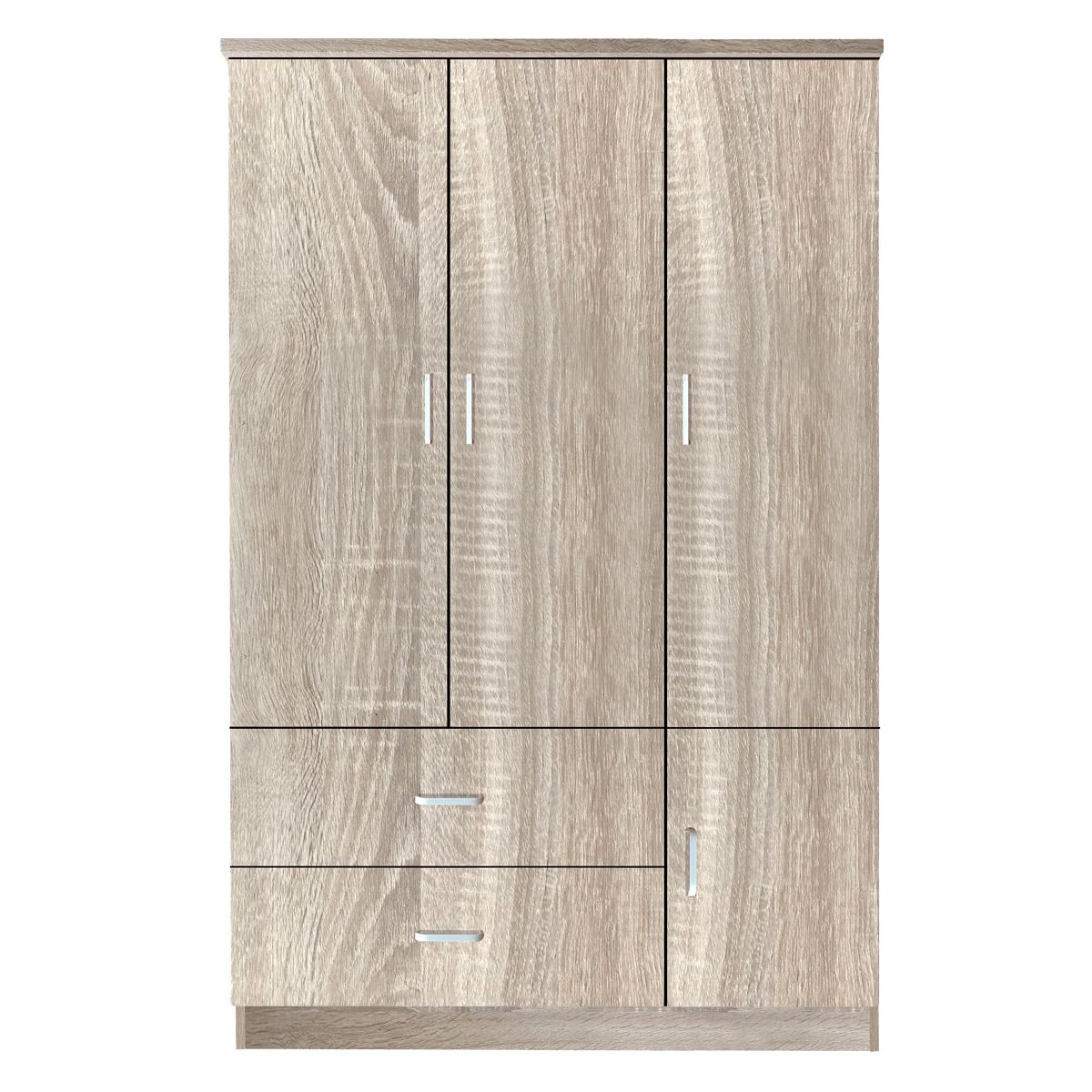 Ντουλάπα ArteLibre TUBEROSA Φυσικό Μοριοσανίδα 120x50x180cm Arte-14370014