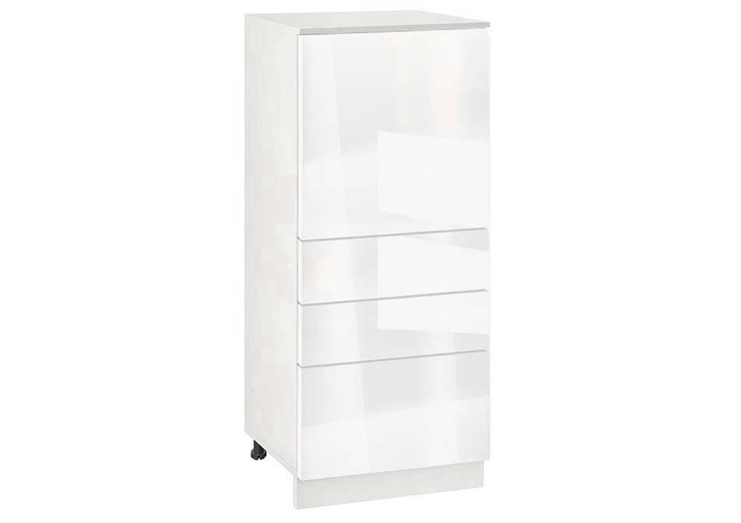 Ντουλάπι Κουζίνας επιδαπέδιο 60εκ., Νο 600K Alba Gloss, κωδ.1219922648 , Genomax Genom1219922648 Ντουλάπι Κουζίνας επιδαπέδιο 60εκ., Νο 600K Alba Gloss, κωδ.1219922648 , Genomax Genom1219922648