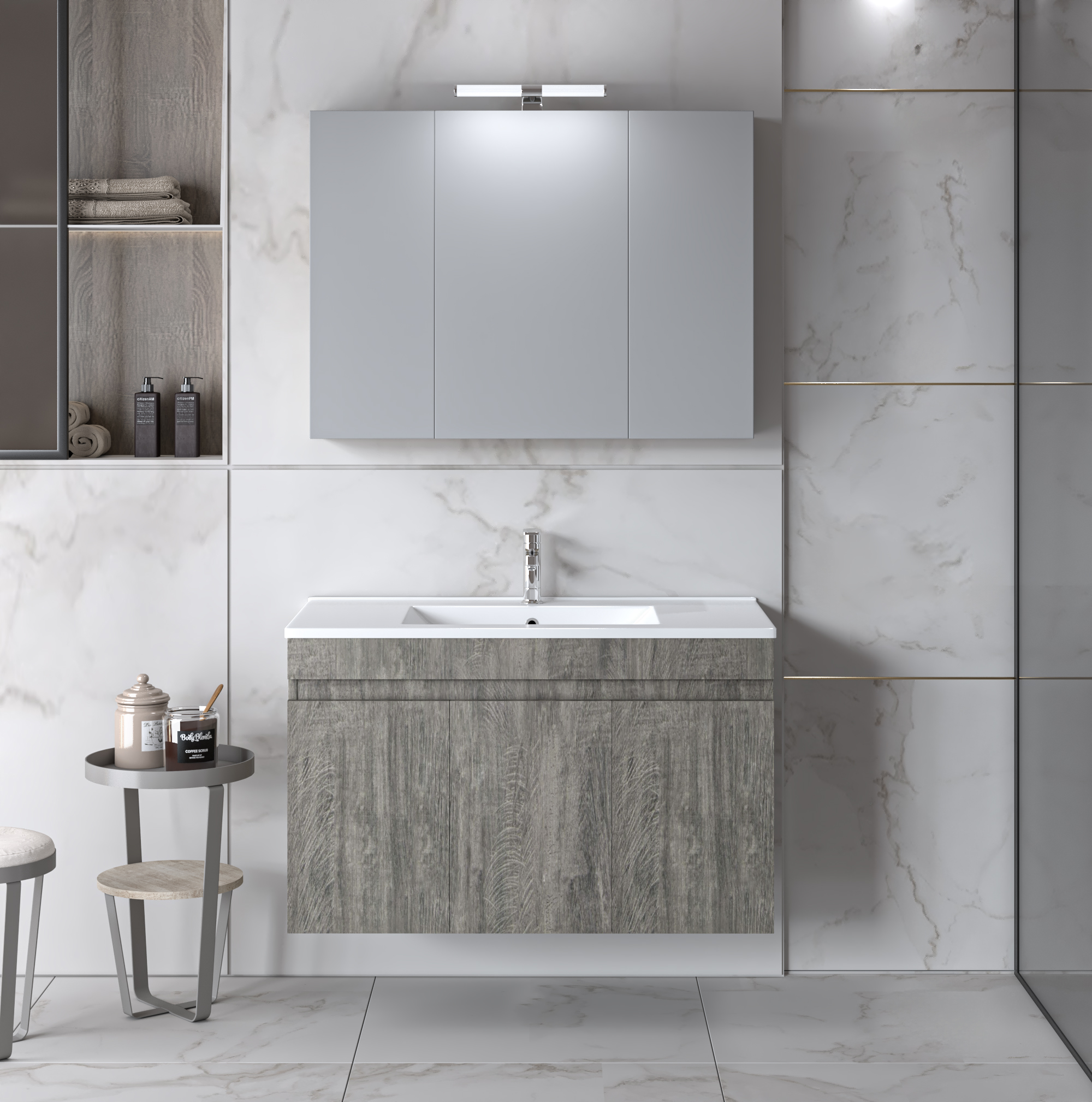 Σετ Έπιπλο Μπάνιου OMEGA Berlin 90 9SOM090BE0W Πάγκο 87x44x60cm 9SOM090BE0W Σετ Έπιπλο Μπάνιου OMEGA Berlin 90 9SOM090BE0W Πάγκο 87x44x60cm 9SOM090BE0W