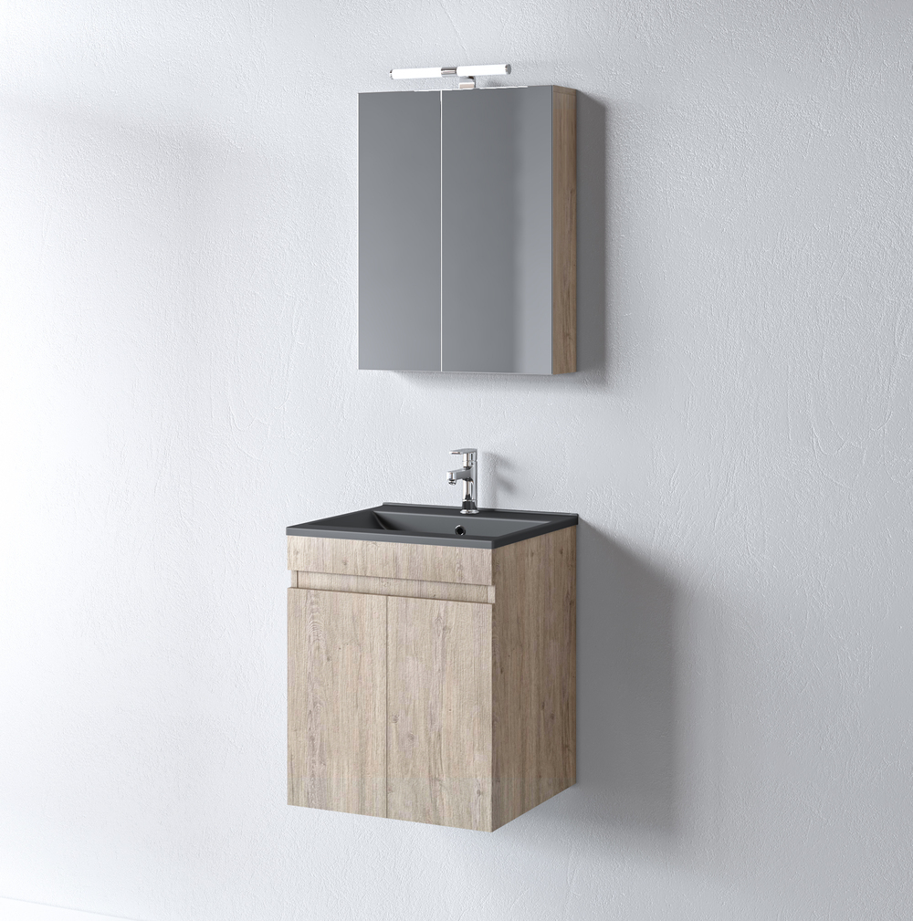 Σετ Έπιπλο Μπάνιου OMEGA 50cm (W.BL) BEIGE OAK 9SOM050BOBW 9SOM050BOBW Σετ Έπιπλο Μπάνιου OMEGA 50cm (W.BL) BEIGE OAK 9SOM050BOBW 9SOM050BOBW
