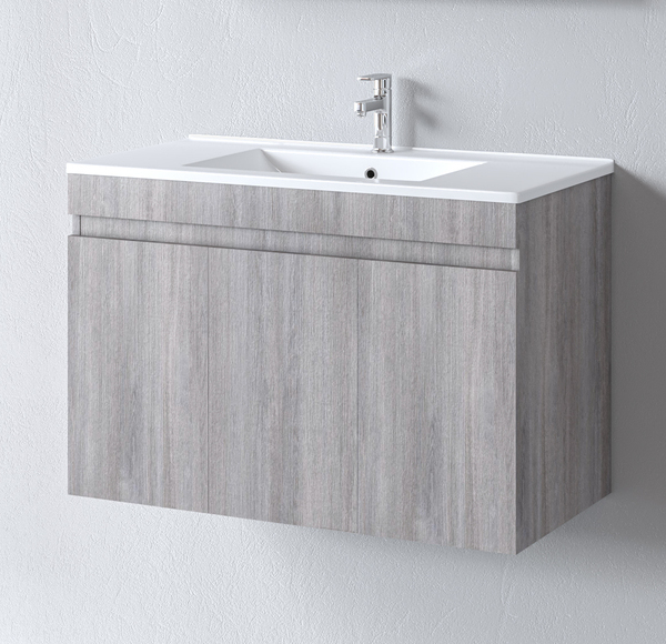 Πάγκος OMEGA GREY OAK 90 S3BOM090GO0 87x44x60, Νιπτήρας 90×45 S3BOM090GO0 Πάγκος OMEGA GREY OAK 90 S3BOM090GO0 87x44x60, Νιπτήρας 90×45 S3BOM090GO0