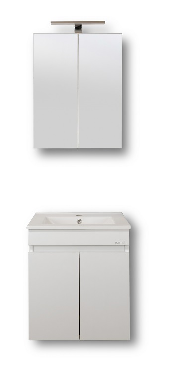 ΣΕΤ ΠΑΓΚΟΥ OMEGA TOP 60cm χρ.WHITE/GREY S3BOMT060GLG S3BOMT060GLG ΣΕΤ ΠΑΓΚΟΥ OMEGA TOP 60cm χρ.WHITE/GREY S3BOMT060GLG S3BOMT060GLG