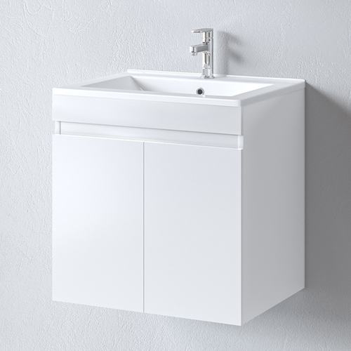 Πάγκος OMEGA WHITE 65 S3BOM065GLN 62x44x57cm, Νιπτήρας 65×45cm S3BOM065GLN Πάγκος OMEGA WHITE 65 S3BOM065GLN 62x44x57cm, Νιπτήρας 65×45cm S3BOM065GLN