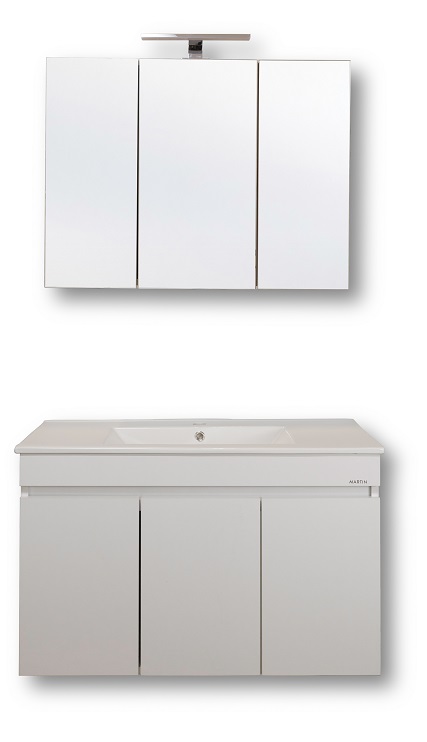ΣΕΤ ΠΑΓΚΟΥ OMEGA TOP 90cm χρ.WHITE/GREY S3BOMT090GLG S3BOMT090GLG ΣΕΤ ΠΑΓΚΟΥ OMEGA TOP 90cm χρ.WHITE/GREY S3BOMT090GLG S3BOMT090GLG
