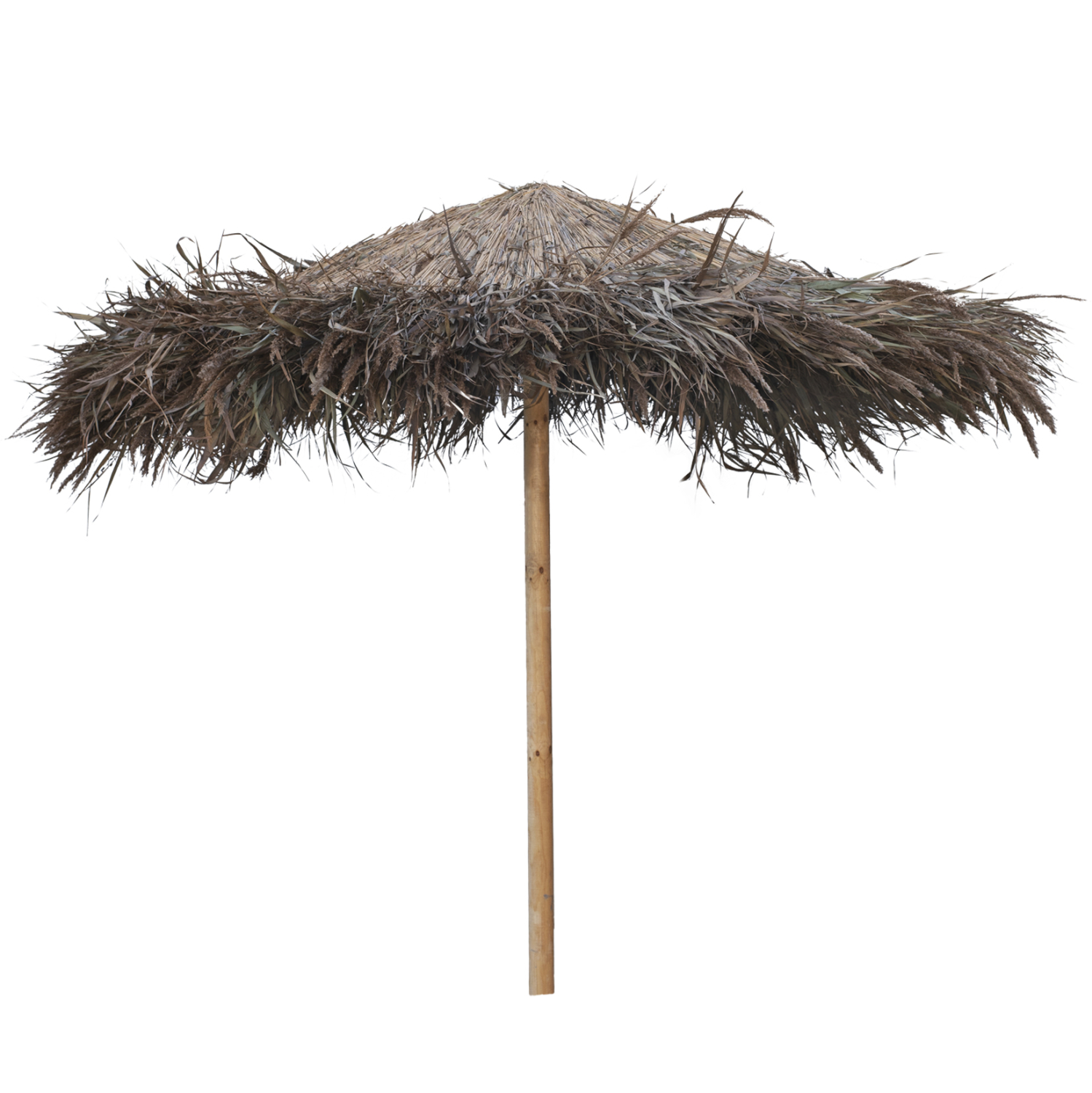 Intrahome ΟΜΠΡΕΛΑ ΨΑΘΙΝΗ ΤΡΟΠΙΚΗ ΜΕ ΑΝΤΗΡΙΔΕΣ Φ240x270Υ εκ. intraho-1723596