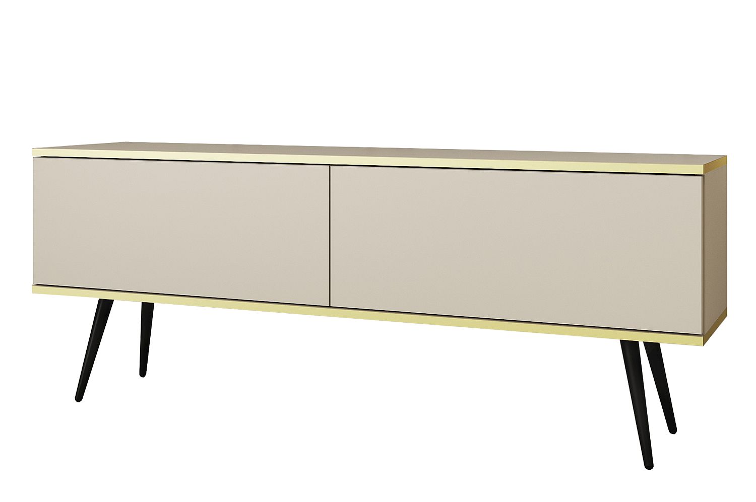 Lh-homefurniture Έπιπλο τηλεόρασης ORO Μπεζ 135x53x32cm P_ORO_STV_Bz+BL Lh-homefurniture Έπιπλο τηλεόρασης ORO Μπεζ 135x53x32cm P_ORO_STV_Bz+BL