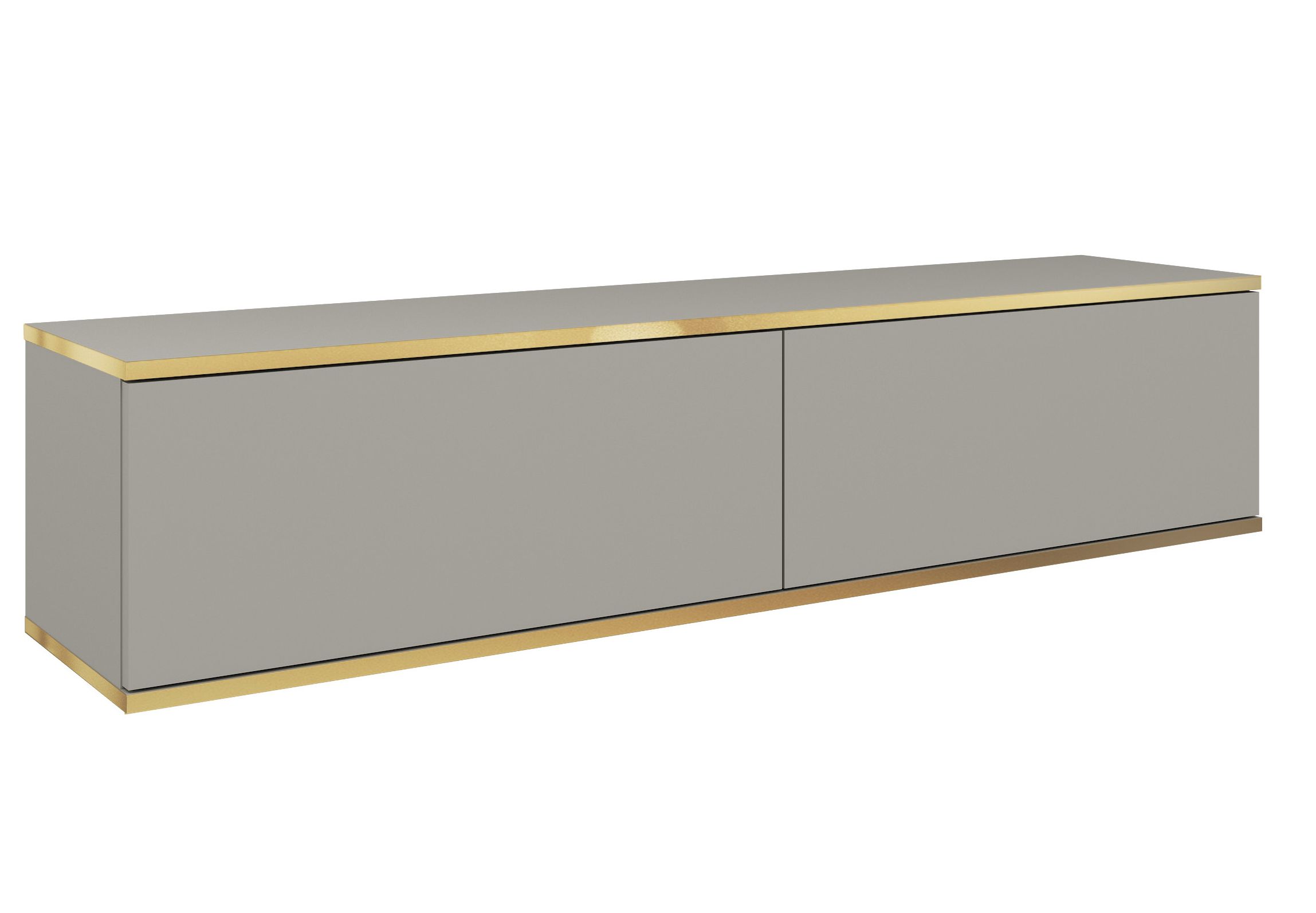 Lh-homefurniture Κρεμαστό έπιπλο τηλεόρασης ORO Γκρι 135x30x32cm P_ORO_STV_Sz Lh-homefurniture Κρεμαστό έπιπλο τηλεόρασης ORO Γκρι 135x30x32cm P_ORO_STV_Sz