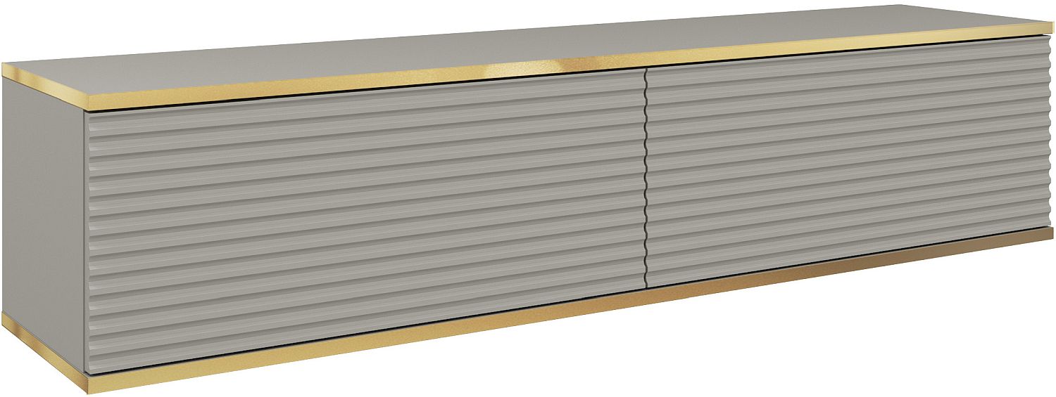 Lh-homefurniture Κρεμαστό έπιπλο τηλεόρασης ORO_MDF Γκρι 135x30x32cm P_ORO_STV_Sz_MDF Lh-homefurniture Κρεμαστό έπιπλο τηλεόρασης ORO_MDF Γκρι 135x30x32cm P_ORO_STV_Sz_MDF