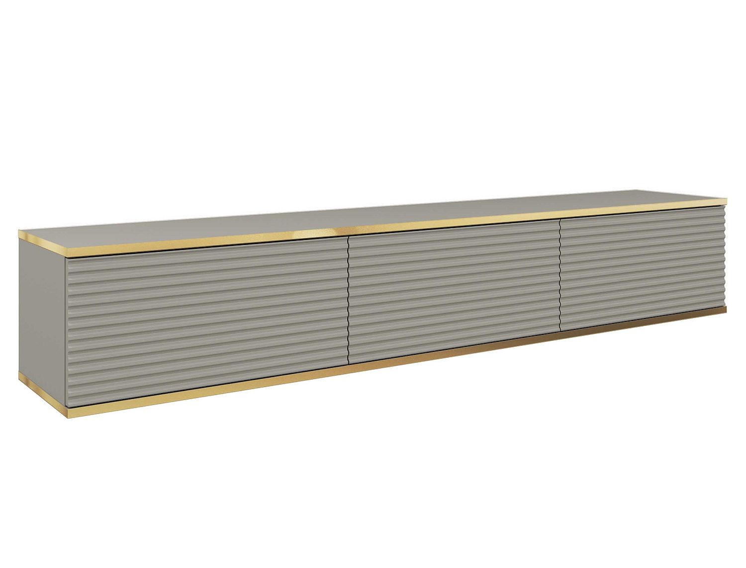 Lh-homefurniture Κρεμαστό έπιπλο τηλεόρασης ORO_MDF γκρι 175x30x32cm P_ORO_BTV_Sz_MDF Lh-homefurniture Κρεμαστό έπιπλο τηλεόρασης ORO_MDF γκρι 175x30x32cm P_ORO_BTV_Sz_MDF