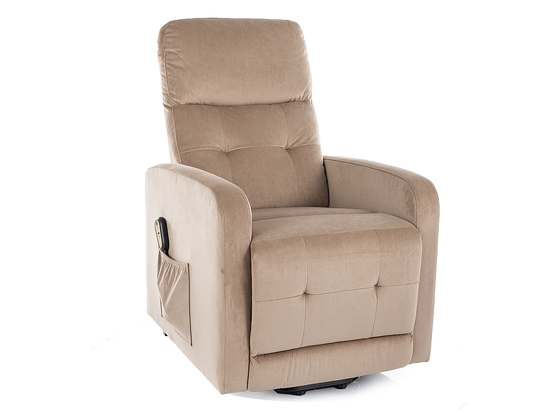 FOTEL ROZKŁADANY OTUS II (FUNKCJA PIONIZACJI) VELVET BEZ BLUVEL 28 DIOMMI-80-3782
