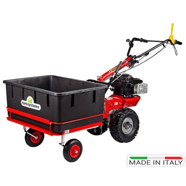 Μεταφορικό Όχημα Κάδος Μεταφοράς 160λίτρα P70 Πολυμηχάνημα Eurosystems Σε Μεταλλικό Πλαίσιο Με 2 Ρόδες KIDO-
27/89B