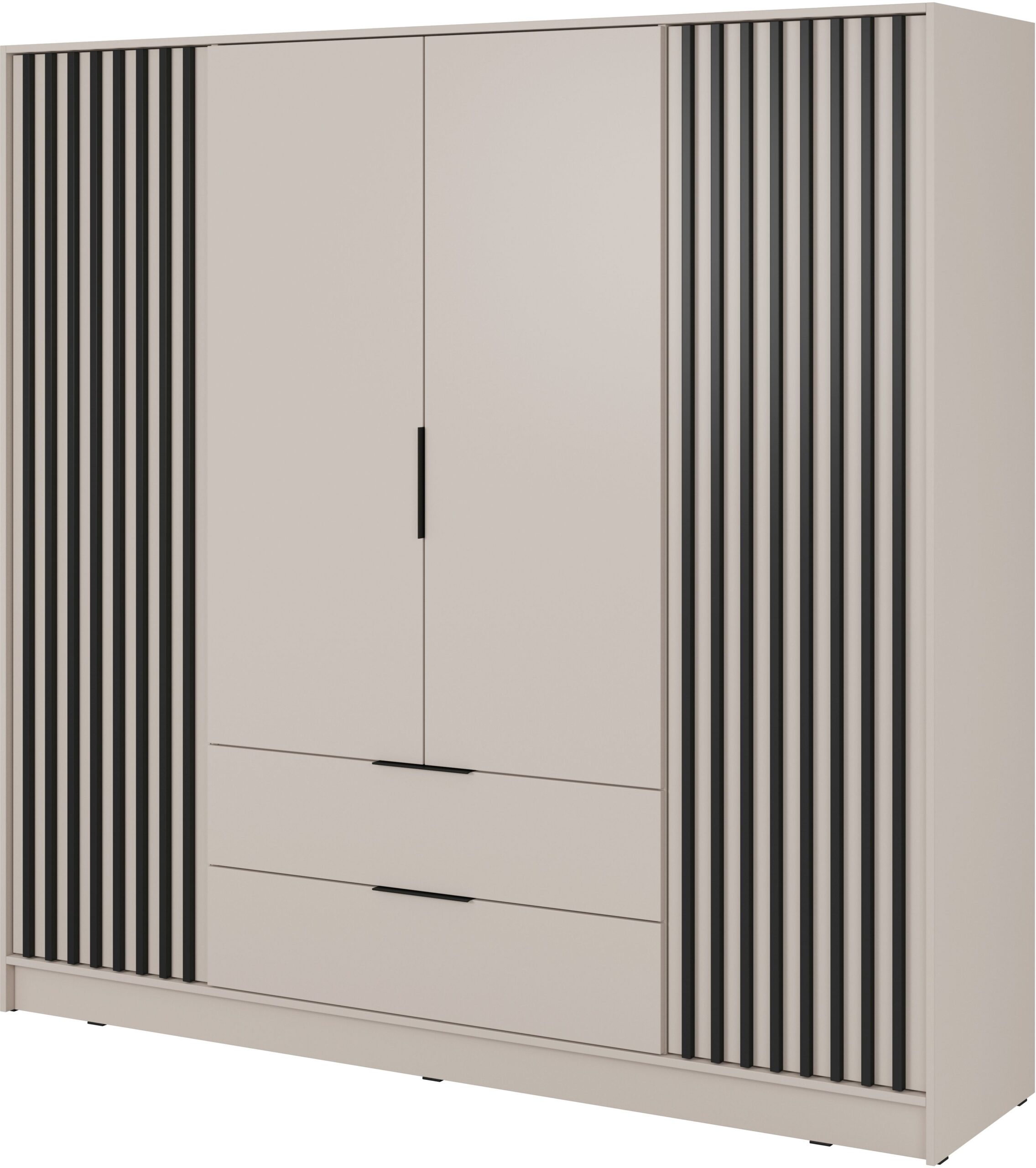 Nτουλάπα Τετράφυλλη Nelly Λευκό Άμμου 206x200x51cm