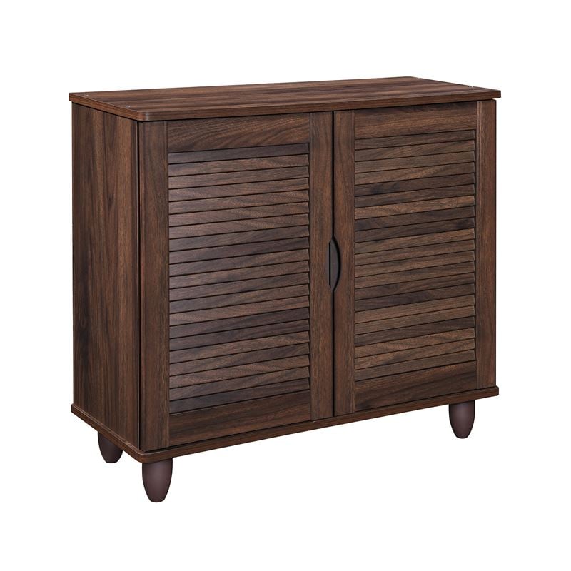 WOODWELL Ε83720Παπουτσοθήκη 2 Πόρτες Απόχρωση Καρυδί 77x33x70cm Ε83720 WOODWELL Ε83720Παπουτσοθήκη 2 Πόρτες Απόχρωση Καρυδί 77x33x70cm Ε83720