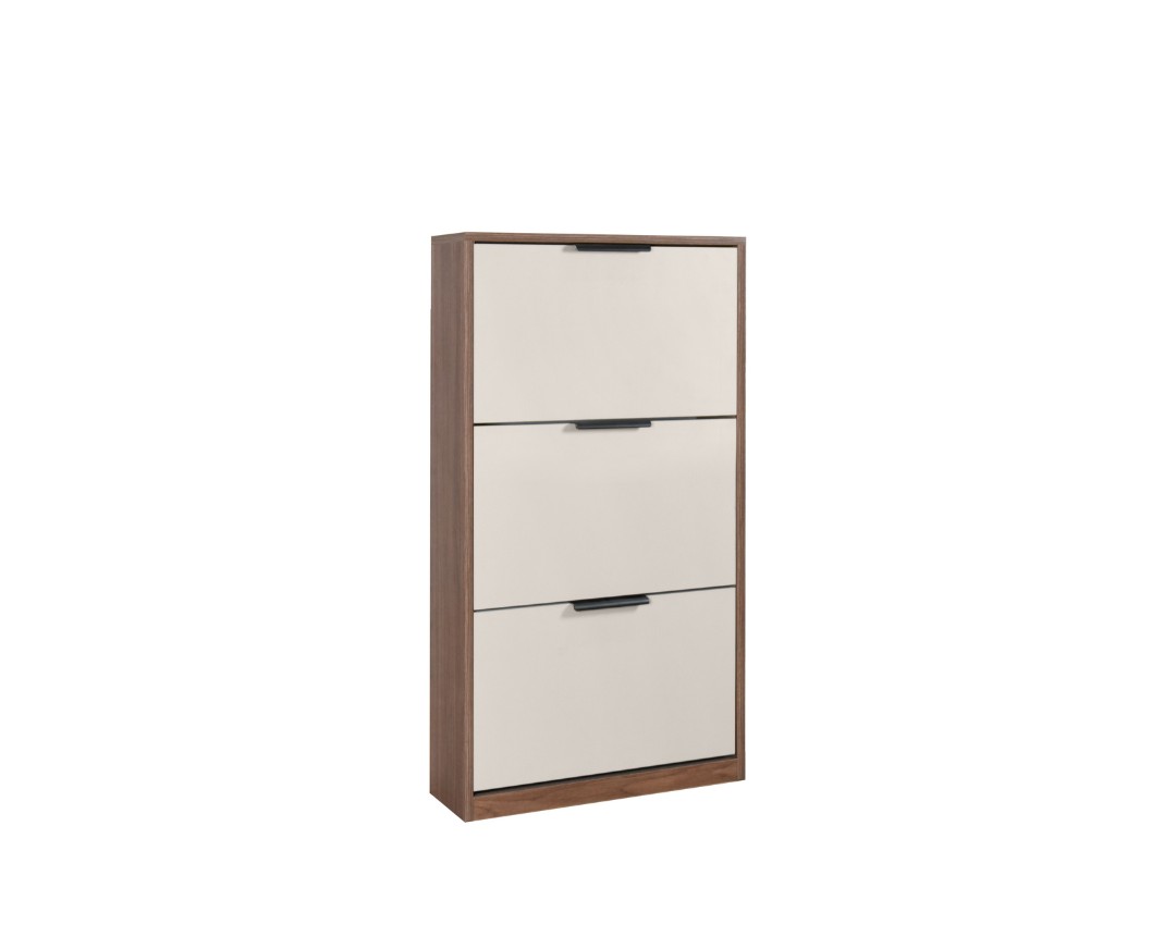 MATIS Παπουτσοθήκη 3V SMART καρυδί/ κασμίρ 60x18x121 MATIS850181 MATIS Παπουτσοθήκη 3V SMART καρυδί/ κασμίρ 60x18x121 MATIS850181