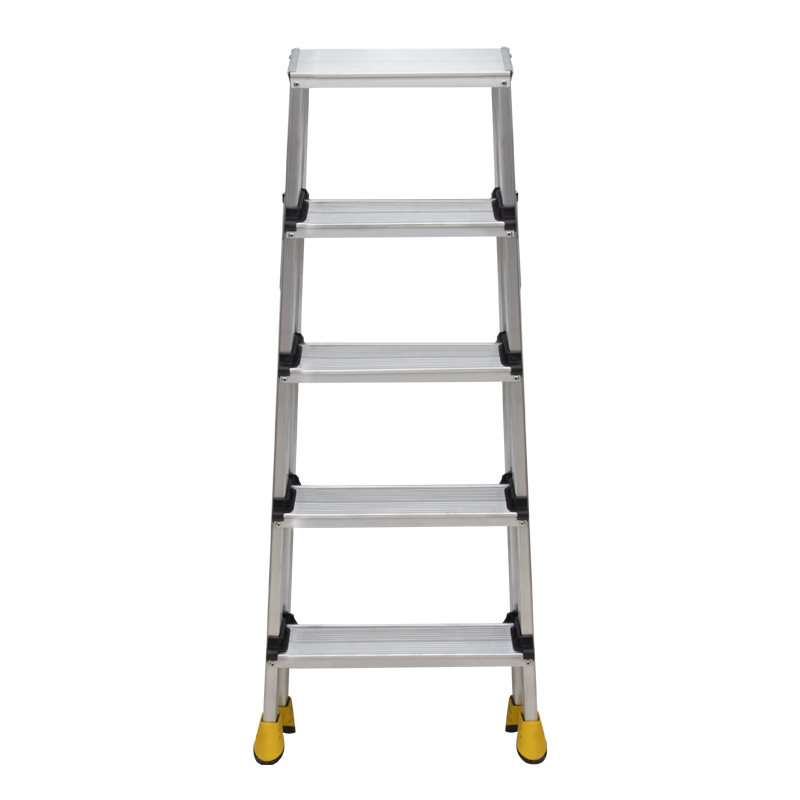 Σκάλα Double Step Perilla αλουμινίου 5+5 σκαλοπάτια 103εκ. Σκάλα Double Step Perilla αλουμινίου 5+5 σκαλοπάτια 103εκ.