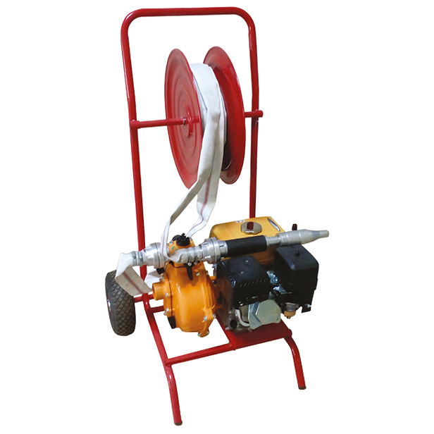 Πυροσβεστικό Συγκρότημα FIRE 50 - Τροχήλατο Με Ανέμη, Μάνικα Πυρόσβεσης 30 Μέτρων Και Αυλό 2'' 1½'' - Με Κινητήρα 7Hp LL KIDO-
558/115