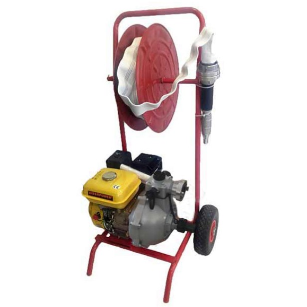 Πυροσβεστικό Συγκρότημα Τροχήλατο Βενζίνης Πλήρες 1,5" 6,5HP KIDO-
558/22