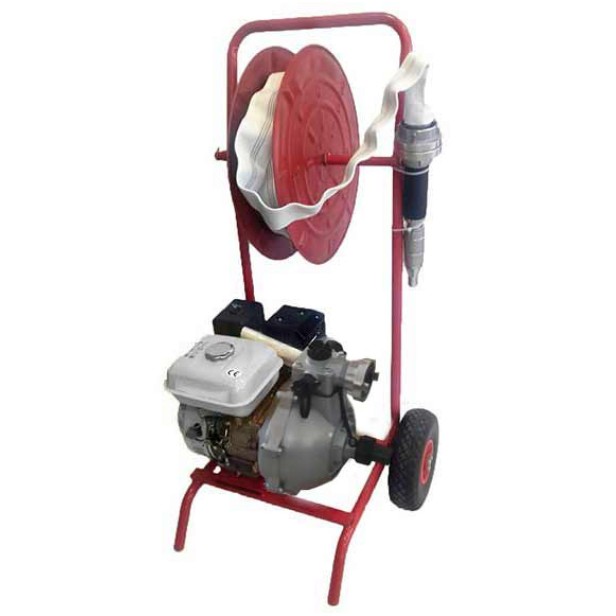 Αντλία Υψηλής Πίεσης-Πυροσβεστικό Συγκρότημα Τροχήλατο HONDA GP200 Πλήρες 1,5'' Βενζίνης KIDO-
558/100