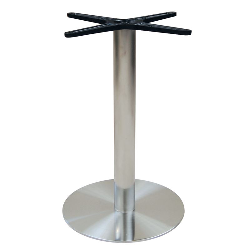 WOODWELL PLASMA βάση τραπεζιού Inox #201/11,70 Kg Φ45 H.72cm ΕΜ677