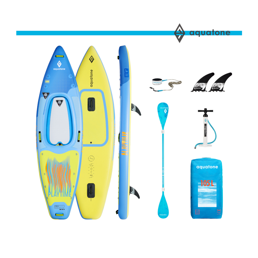 Aquatone PLAYTIME HYBRID SUP KAYAK /11’4″ (AQUATONE) VIKI-105006 Aquatone PLAYTIME HYBRID SUP KAYAK /11’4″ (AQUATONE) VIKI-105006