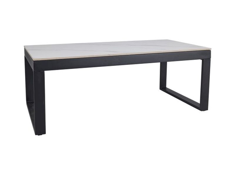 ŁAWA POLARIS BIAŁY/CZARNY 121X61 DIOMMI-80-3837