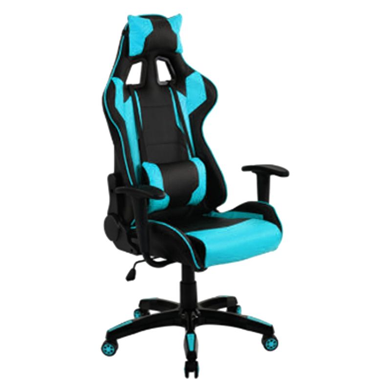 Πολυθρόνα Γραφείου ArteLibre Gaming ΚΥΛΛΗΝΗ Μπλε/Μαύρο PVC 66x67x127-135cm Arte-14240002 Πολυθρόνα Γραφείου ArteLibre Gaming ΚΥΛΛΗΝΗ Μπλε/Μαύρο PVC 66x67x127-135cm Arte-14240002