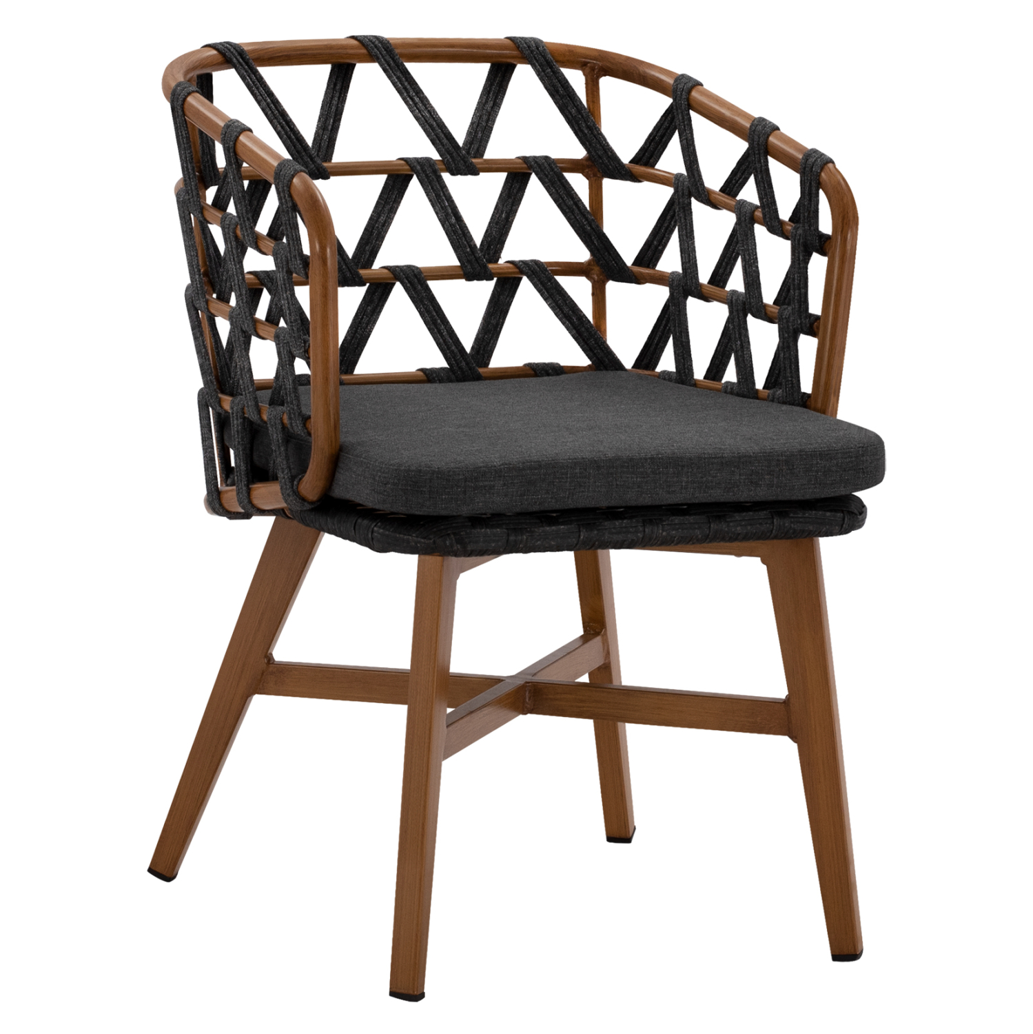 Intrahome ΠΟΛΥΘΡΟΝΑ ΑΛΟΥΜΙΝΙΟΥ SCASABLANCAINCASABLANCALTCASABLANCAIE-REINE .11 ΚΑΦΕ ΣΚΕΛΕΤΟΣ-ΓΚΡΙ ΚΟΡΔΟΝΙ 58x59x78Υ εκ. intraho-1721506