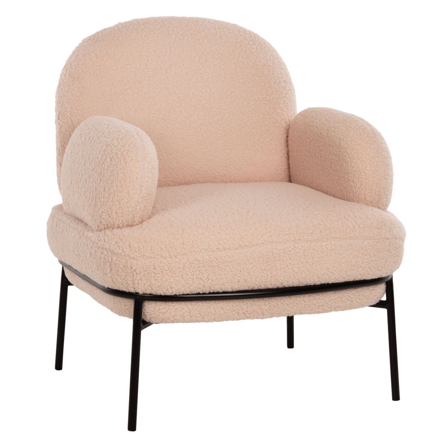 Intrahome ΠΟΛΥΘΡΟΝΑ SCASABLANCAINCASABLANCALTCASABLANCAIE-MCASABLANCADELEINE .20 ΕΚΡΟΥ ΜΠΟΥΚΛΕ-ΜΑΥΡΑ ΜΕΤΑΛΛΙΚΑ ΠΟΔΙΑ 74x71x83Υεκ. intraho-1645073