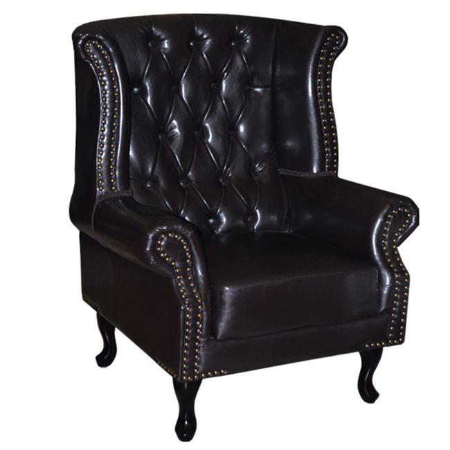 ΠΟΛΥΘΡΟΝΑ-ΜΠΕΡΖΕΡΑ T.CHESTERFIELD POLINA HM0053.02 PU ΛΕΥΚΟ ΜΑΤ 83x75x107Yεκ.