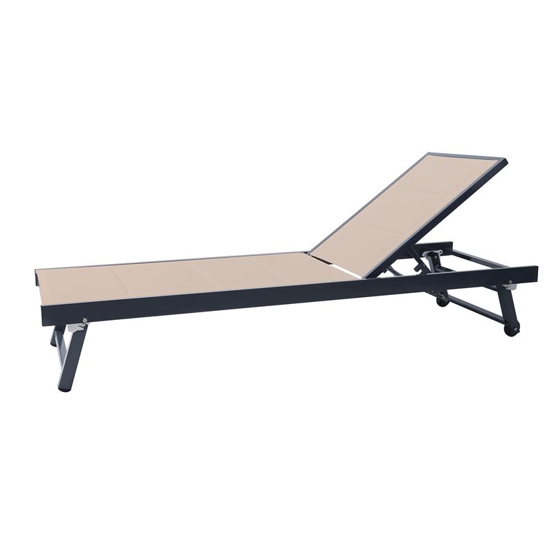 WOODWELL Ε6796,2POOL Ξαπλώστρα, Αλουμίνιο Βαφή Ανθρακί, Textilene Μπεζ 64x187x30cm Ε6796,2 WOODWELL Ε6796,2POOL Ξαπλώστρα, Αλουμίνιο Βαφή Ανθρακί, Textilene Μπεζ 64x187x30cm Ε6796,2