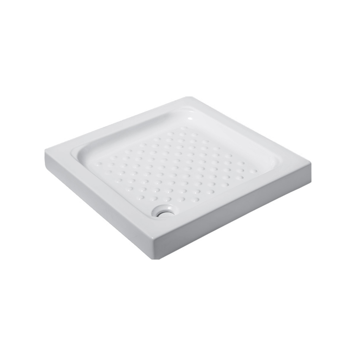 KARAG  PORCELAIN Ντουζιέρα τετράγωνη πορσελάνης PORCELAIN KARAG 90x90x10cm KARAG-5206836100272