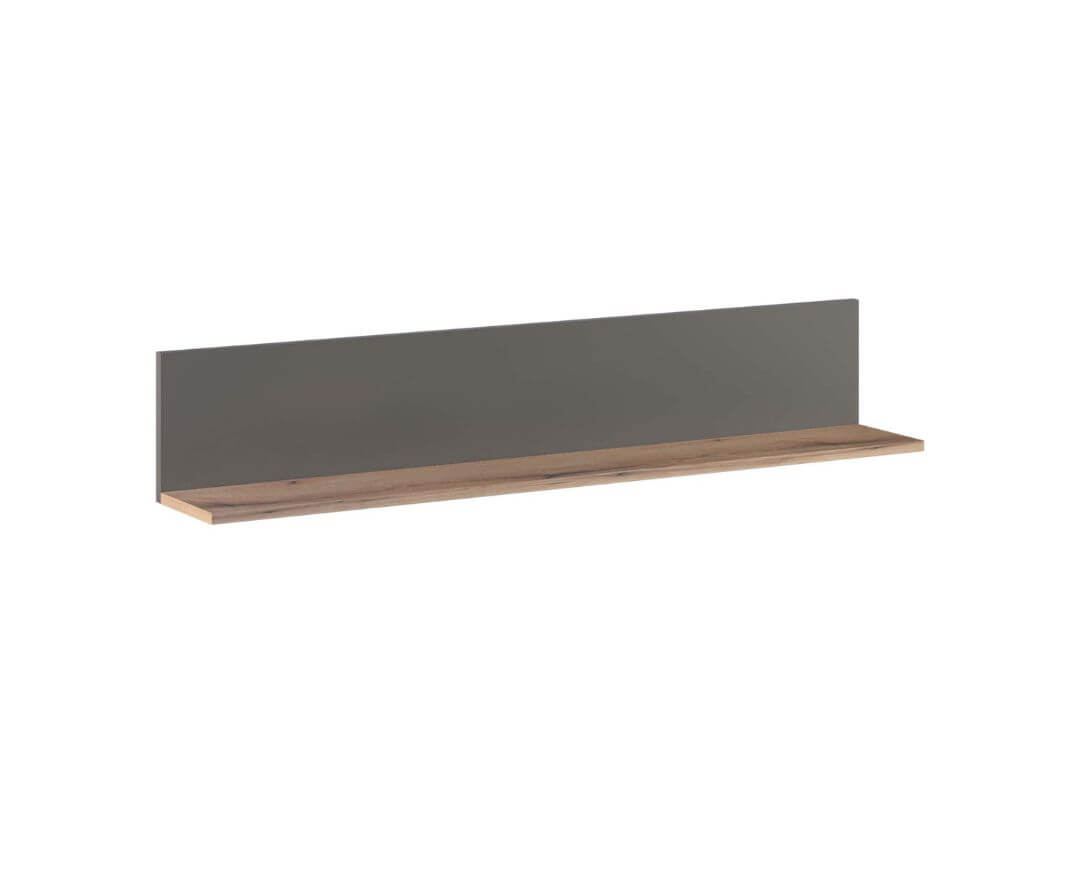 MATIS Επιτοίχιο ράφι PORTO artisan/ γκρι 137×21,1×24,2 MATIS180463 MATIS Επιτοίχιο ράφι PORTO artisan/ γκρι 137×21,1×24,2 MATIS180463