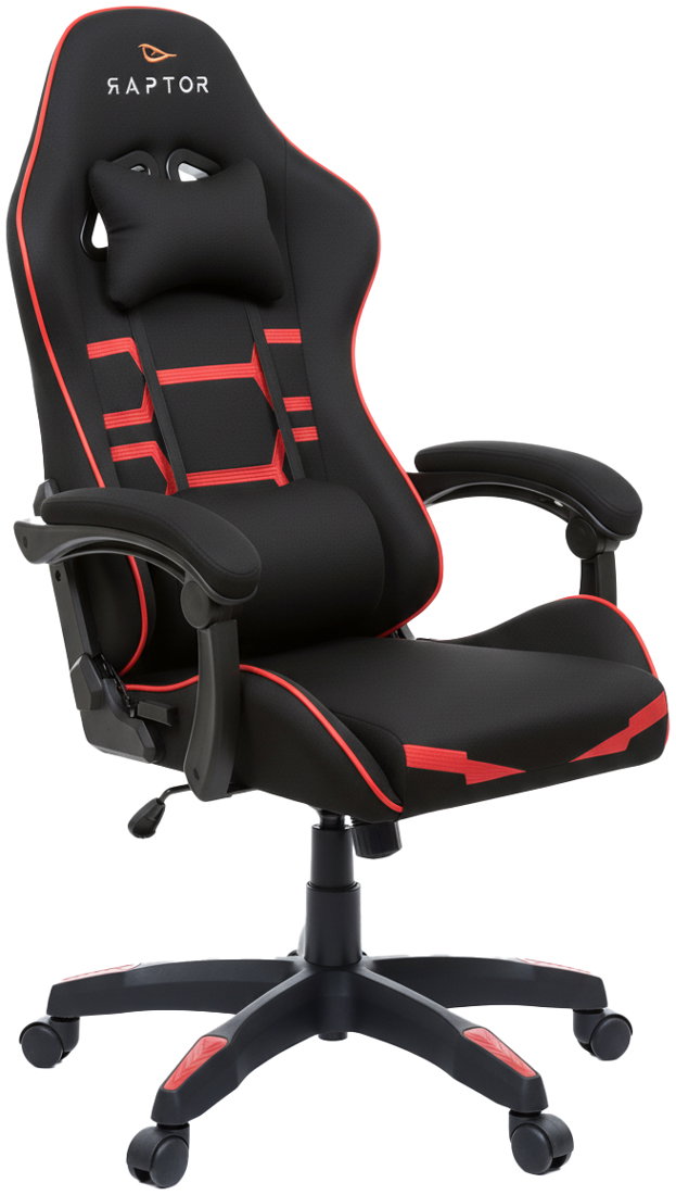 POSSINA Καρέκλα Gaming Raptor Inferno-Kokkino Mήκος 65.0 Βάθος 63.0 Ύψος 115.0 162884089