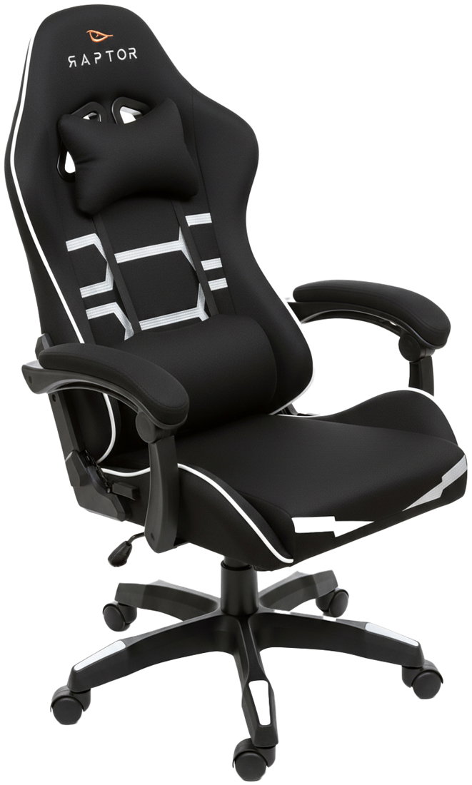 POSSINA Καρέκλα Gaming Raptor Inferno-Leuko Mήκος 65.0 Βάθος 63.0 Ύψος 115.0 162884099