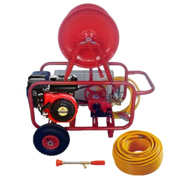 Ψεκαστικό Συγκρότημα INTERPOWER 40ATM 30A Mitsubishi 6HP Βάση Με Τροχούς,Ανεμη, 100μ.Σωλήνα & Αυλό KIDO-
5981/149Δ