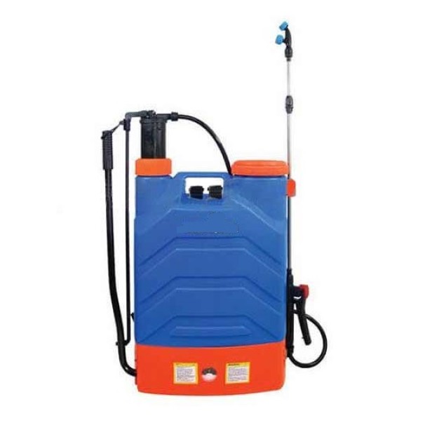 Ψεκαστήρας Πλάτης Διπλής Ενέργειας-Μπαταρίας Και Χειροκίνητος 16Λίτρα 8Ah ENDLESS KIDO-
5981/137