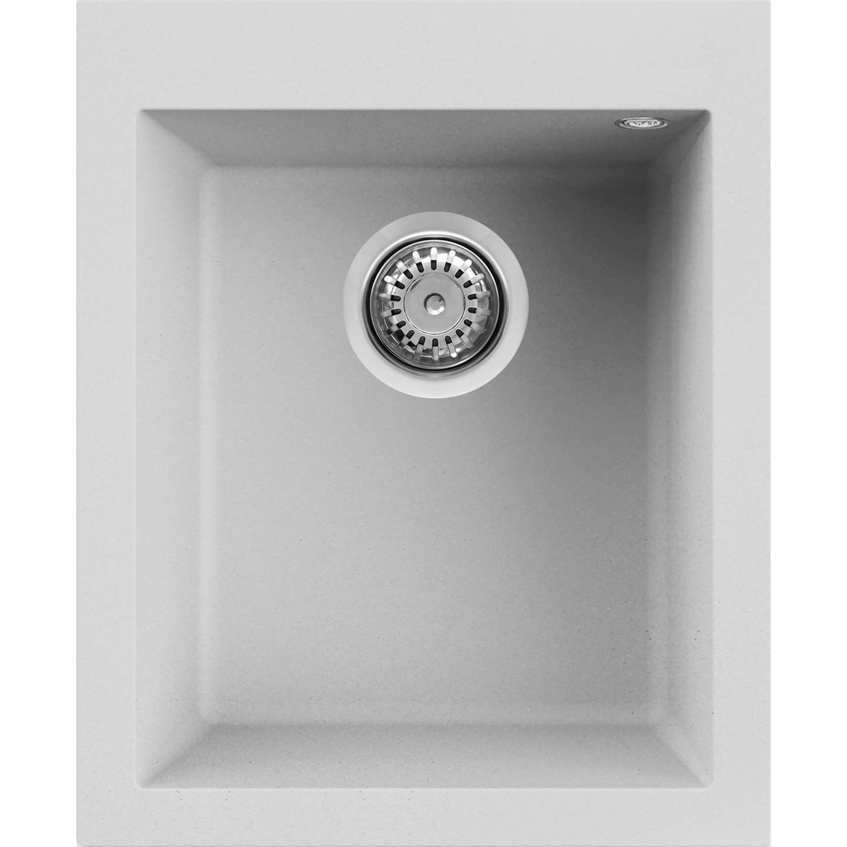 KARAG  QUADRA Νεροχύτης κουζίνας QUADRA 100 Bianco Titano 68 ELLECI 41x50cm KARAG-8032861055136