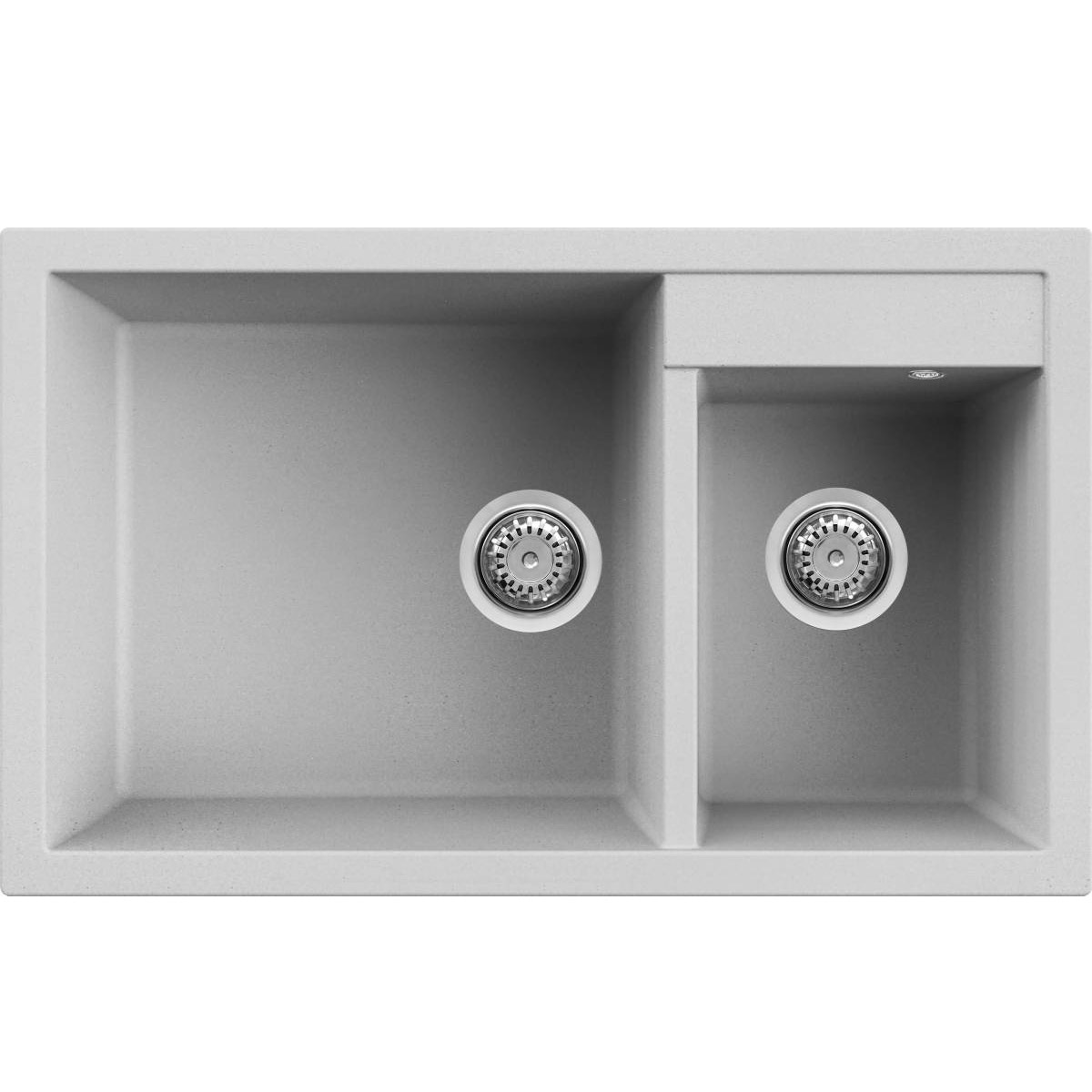 KARAG  QUADRA Νεροχύτης κουζίνας QUADRA 440 Aluminium 79 ELLECI 81,5x50cm KARAG-8032861956693