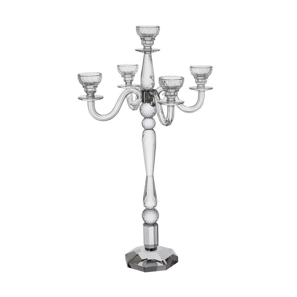 ARTEKKO Κηροπήγιο Διάφανο Γυάλινο Artekko RC132019-CLEA