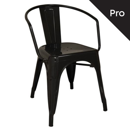 WOODWELL Ε5192,11RELIX Πολυθρόνα-Pro, Μέταλλο Βαφή Μαύρο 52x49x72cm Ε5192,11