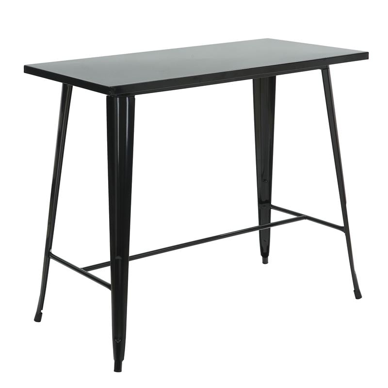 WOODWELL Ε5212,1RELIX Τραπέζι Bar-Pro, Μέταλλο Βαφή Μαύρο 120x60x102cm Ε5212,1 WOODWELL Ε5212,1RELIX Τραπέζι Bar-Pro, Μέταλλο Βαφή Μαύρο 120x60x102cm Ε5212,1