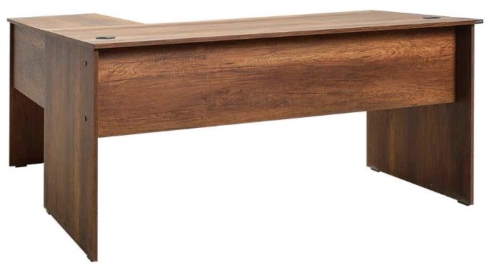 Lh-homefurniture Γωνιακό γραφείο Rio Καρυδί160x75x144cm AD_RMS-320-OO-1