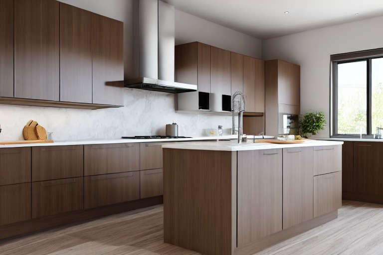 Intrahome Σύνθεση Έπιπλο Κουζίνας χρώματος Πεύκο σχεδίου Διάδρομος  με blum μεντεσεδες και συρτάρια 10  ΜΕΤΡΑ ΤΡΕΧΟΝ intra70960874919
