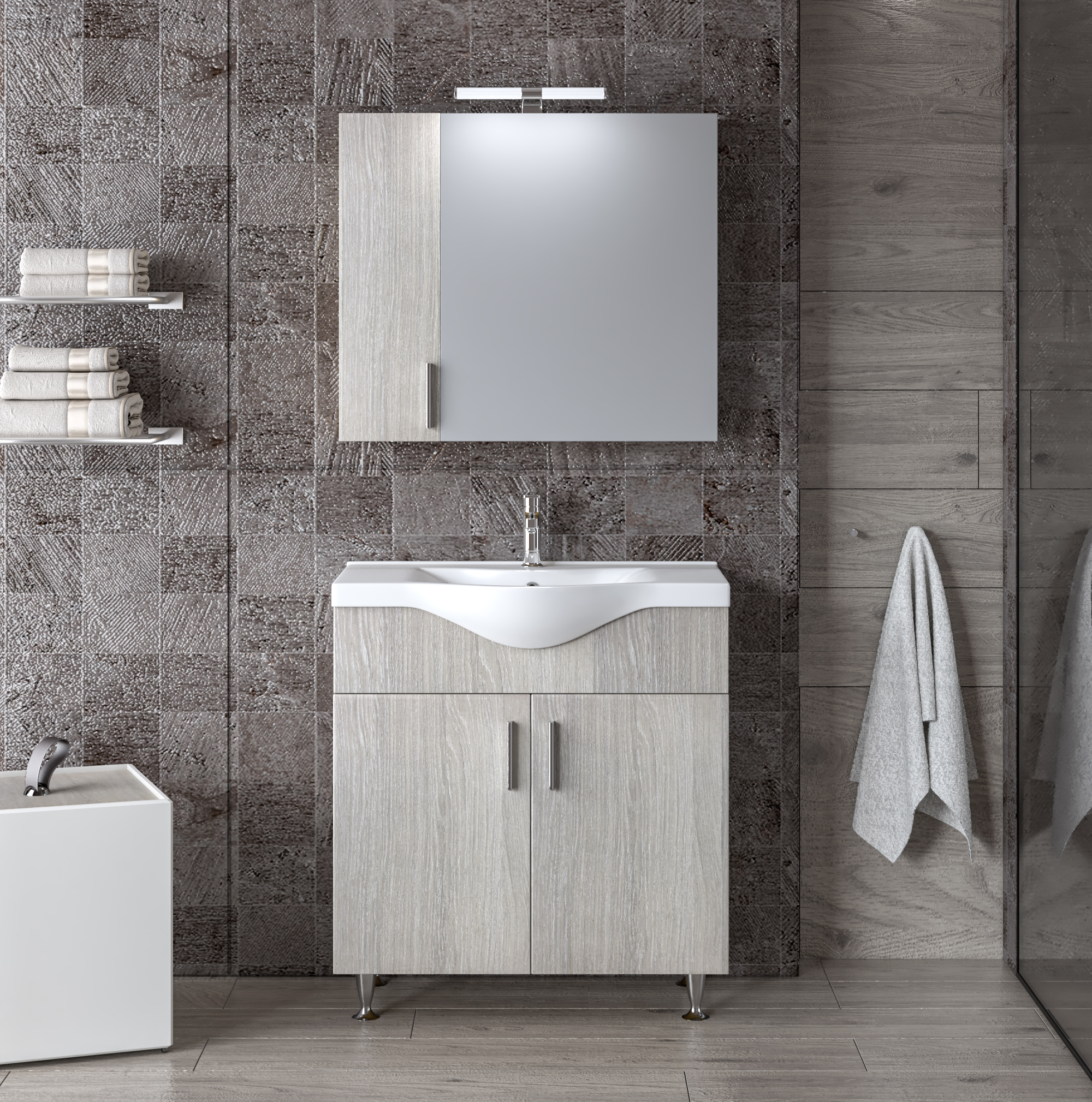 Σετ Έπιπλο Μπάνιου SIENA HARMONY NEW 75 9SSI075HN0W Πάγκο 72x34x83cm 9SSI075HN0W Σετ Έπιπλο Μπάνιου SIENA HARMONY NEW 75 9SSI075HN0W Πάγκο 72x34x83cm 9SSI075HN0W