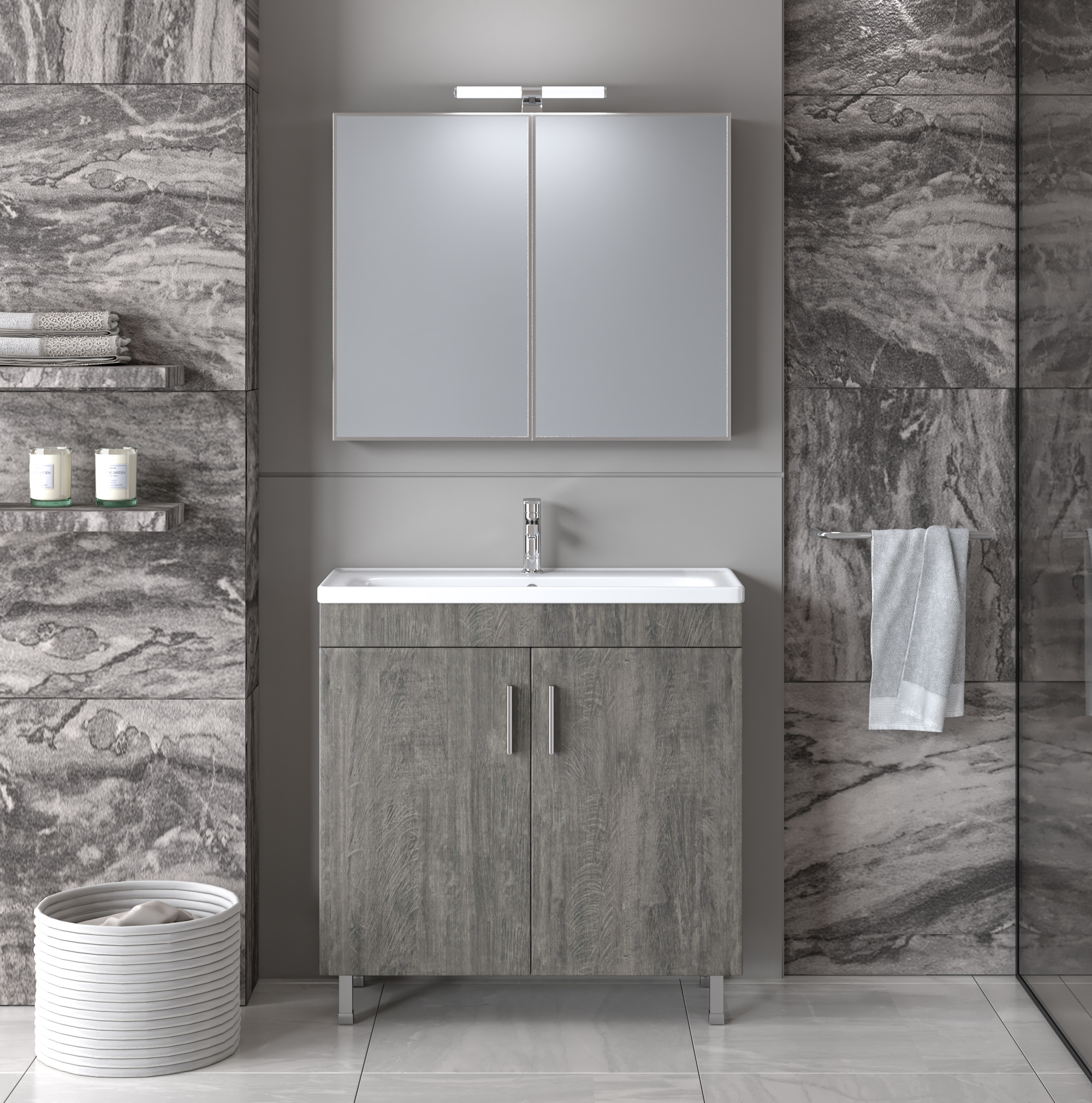 Σετ Έπιπλο Μπάνιου Skopelos Berlin 80 9SSK080BE0W Πάγκος 78x36x83 9SSK080BE0W Σετ Έπιπλο Μπάνιου Skopelos Berlin 80 9SSK080BE0W Πάγκος 78x36x83 9SSK080BE0W